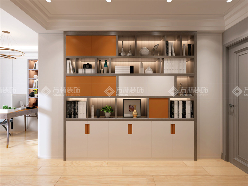 方林装饰现代风格复式房屋装修案例