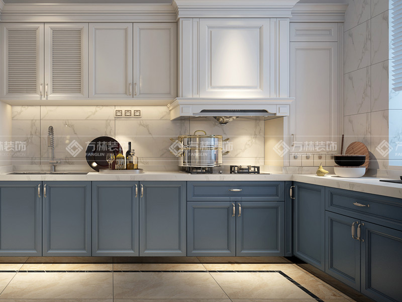 方林装饰美式轻奢风格家装案例